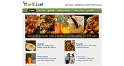 Desktop Screenshot of cheflizet.com